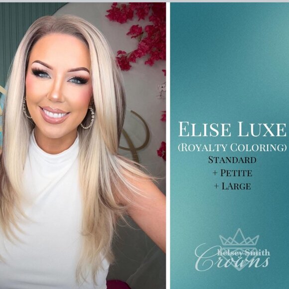 Chelsey Smith Crown Other - NWT Elise Luxe (Royalty Coloring) Chelsey Smith Crowns